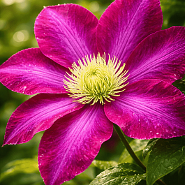 Клематис гибридный Hoshi no Flamenco