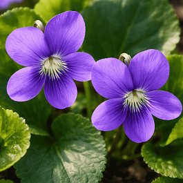 Виола сестринская Blue Diamond