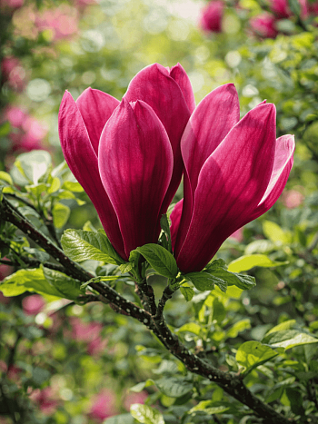 Магнолия лилиецветная Nigra