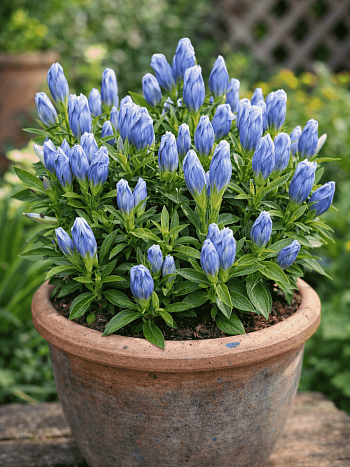 Горечавка Макиной Blue magic