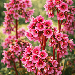 Бадан гибридный Bressingham Ruby