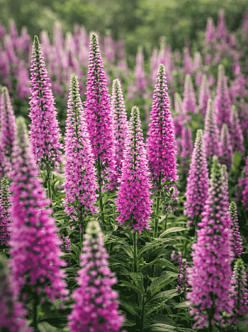 Вероника колосистая Pink Marshmallow