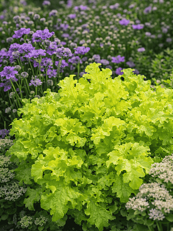 Гейхера Lime Ruffles