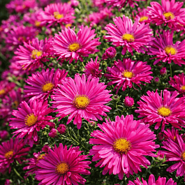 Астра кустарниковая Jenny