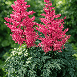 Астильба кудрявая Moulin Rouge