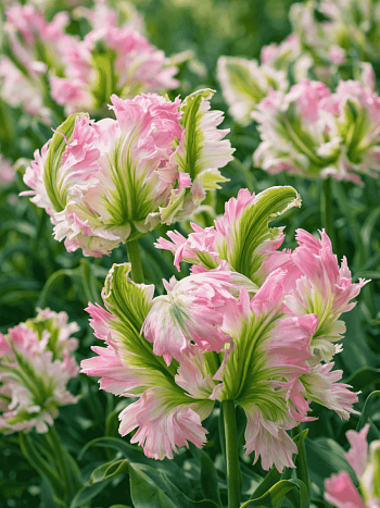 Тюльпан попугайный Green Wave