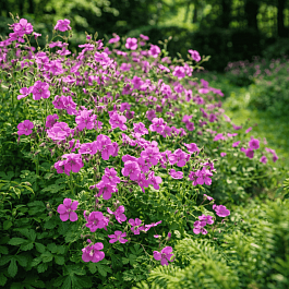 Герань Bevan's Variety