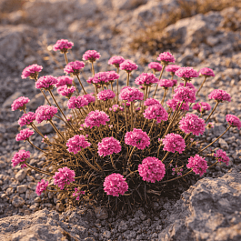 Армерия приморская Rubrifolia