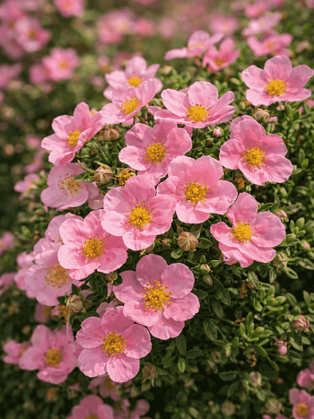 Лапчатка кустарниковая Pink Queen