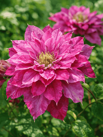 Клематис Akafuji