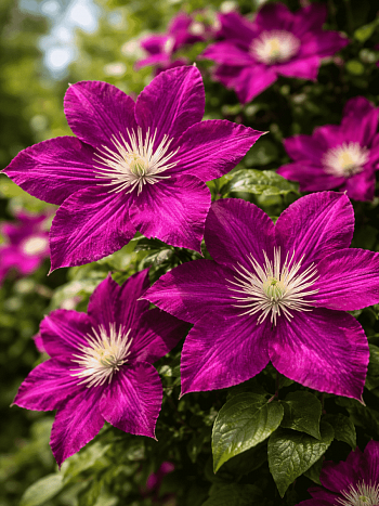 Клематис Monte Cassino