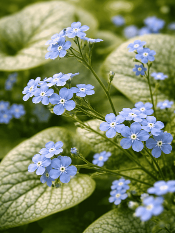 Бруннера крупнолистная Jack Frost
