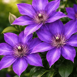 Клематис гибридный The President