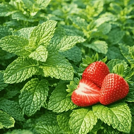 Мята Земляничная (Strawberry mint)