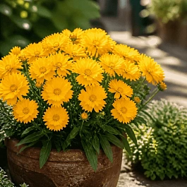 Кореопсис крупноцветковый Presto Yellow Double