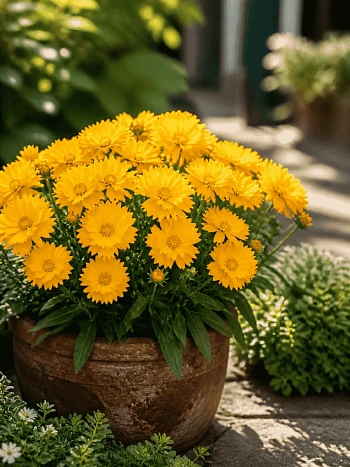 Кореопсис крупноцветковый Presto Yellow Double