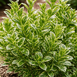 Самшит вечнозеленый Aureovariegata