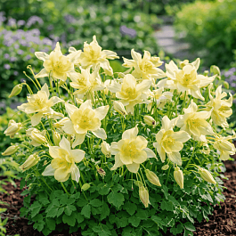 Аквилегия обыкновенная Early Bird Yellow