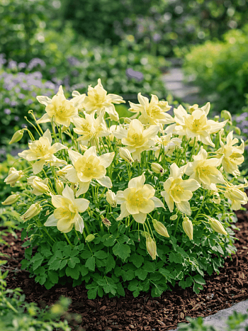 Аквилегия обыкновенная Early Bird Yellow