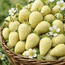 Земляника ремонтантная White Soul