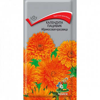 Календула пацифик Абрикосовая красавица