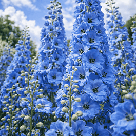 Дельфиниум культурный Delphinity Blue