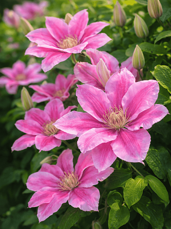 Клематис Pink Beauty