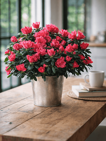 Азалия алый #5