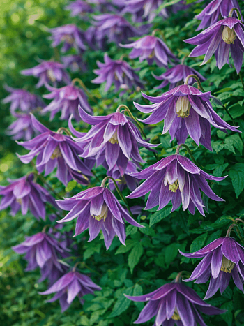 Клематис гибридный Cecile