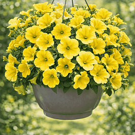 Петуния sunrise canary yellow 