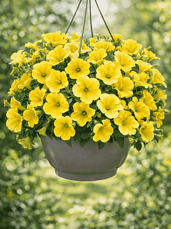 Петуния sunrise canary yellow 