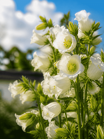 Колокольчик средний Campana Deep White