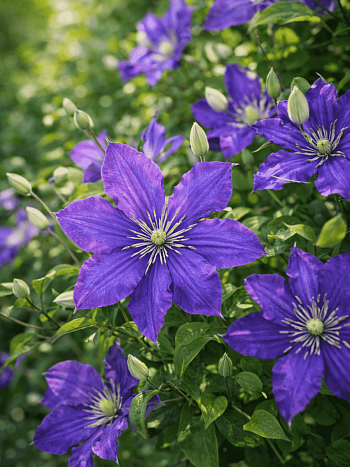 Клематис Rhapsody