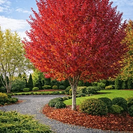 Клен красный Burgundy Belle