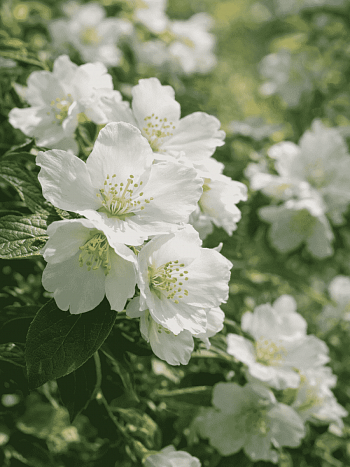 Чубушник Lemoine Mont Blanc