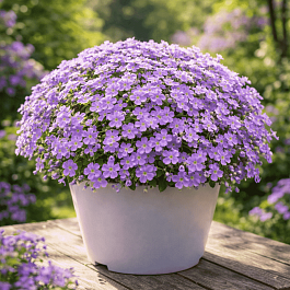 Аубриета Blue White Bicolour