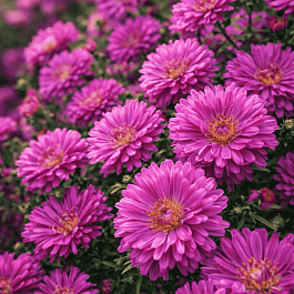 Астра Ново-бельгийская Henry I Pink