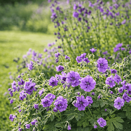 Герань гималайская