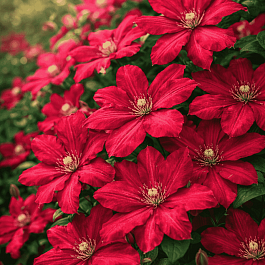 Клематис Solidarnosc