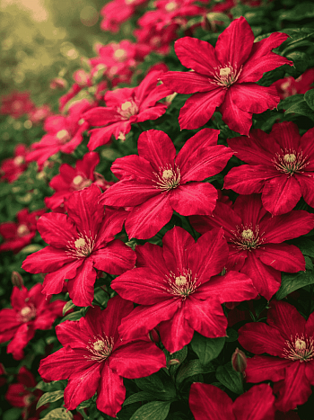 Клематис Solidarnosc