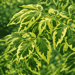 Клен ясенелистный Aureovariegata