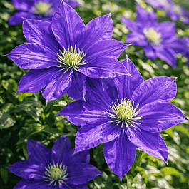 Клематис гибридный H.F. Young