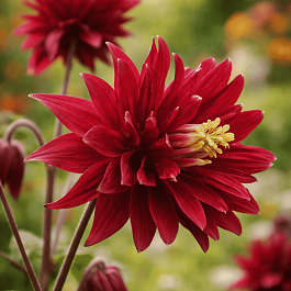 Аквилегия обыкновенная Barlow Bordeaux