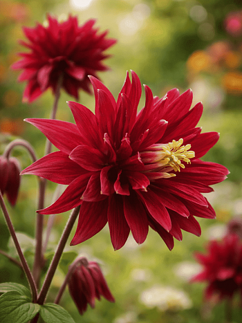 Аквилегия обыкновенная Barlow Bordeaux