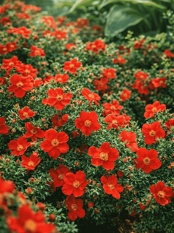 Лапчатка кустарниковая  Red Ace