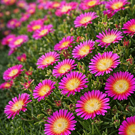 Делосперма Купера Hot pink