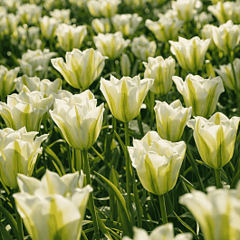 Тюльпан White Spring Green