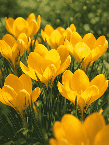 Крокус Ботанический Golden Yellow