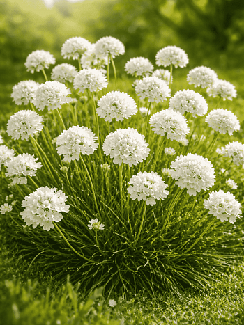 Армерия приморская Abbey White