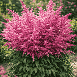 Астильба гибридная Raspberry